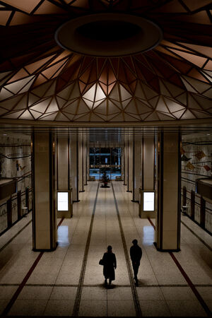 Interior of Shin-Tokyo Building