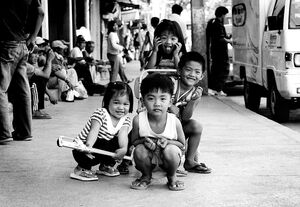 Four children in Bontoc