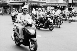 Motorcycles in Ho Chi Minh City