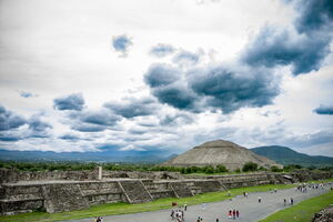 Pyramid of the Sun at Teotihuacan
