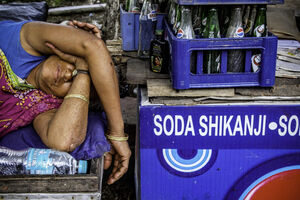 Woman sleeping