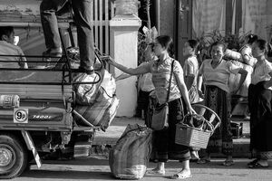 Woman with burden