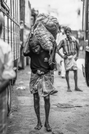 Carrying man