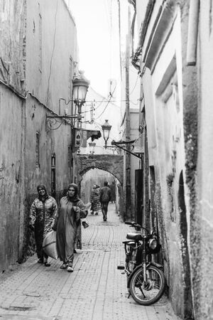 Women walking lane