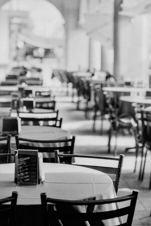Empty restaurant