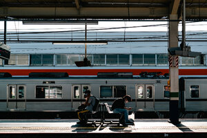Kawagoe-shi Station Platform