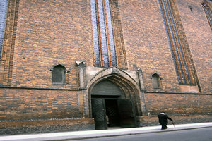 Entrance of cathedral