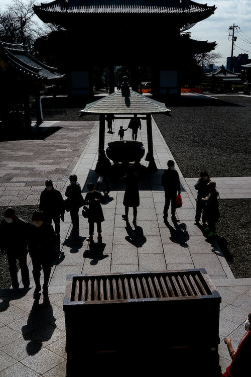 The precincts of Ikegami Honmon-ji