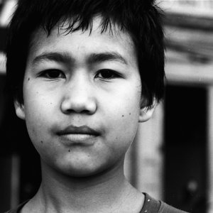 チベット族の男の子