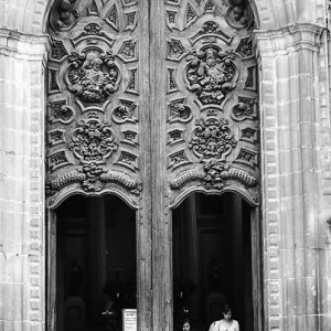 Entrance of Cathedral Metropolitana