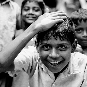 Cheerful boy