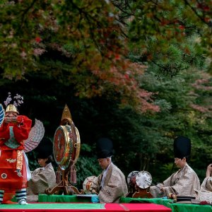Bugaku at Koishikawa Korakuen Garden