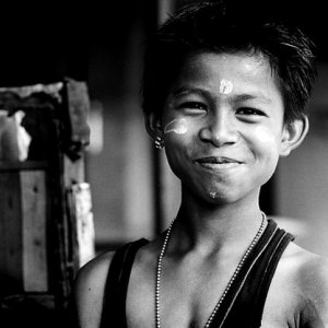 Boy with great smile