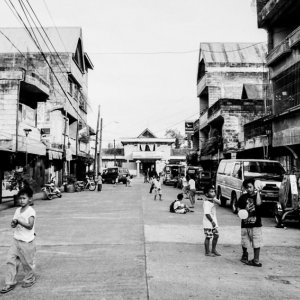 Main street of Banaue