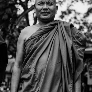 ミャンマーから来た僧侶
