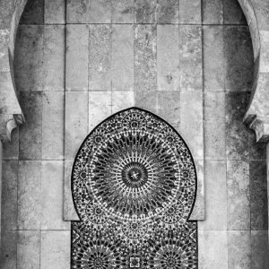 Arch in Hassan II Mosque