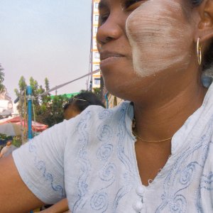 Female street vendor