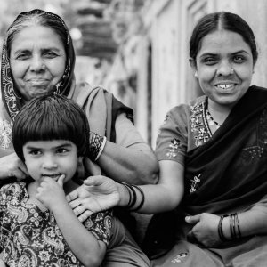 Three-generation women