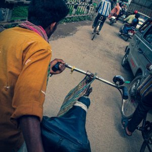 Scene from cycle rickshaw