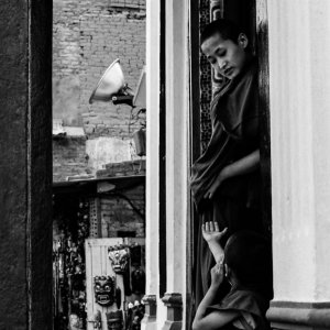 Two little monks