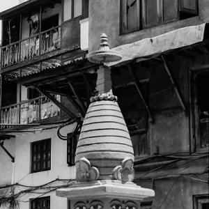 Small stupa with eyes