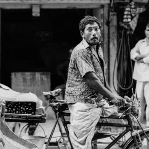 Humorous rickshaw wallah