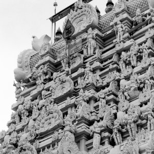Tower of Hindu temple