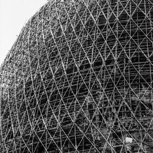 Pagoda under refit