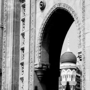 Taj Mahal Hotel and Gateway of India