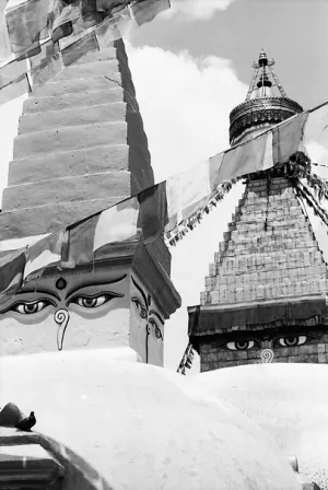 Eyes on stupa