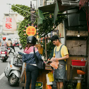 台南にあった滷味の屋台