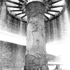 Fountain in Museo Nacional de Antropologia