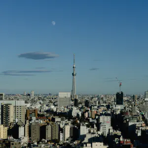 Skytree seen from Bunkyo Civic Center