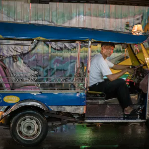 Tuk-tuk without passengers