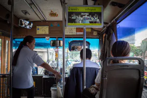 バンコクのローカルバス