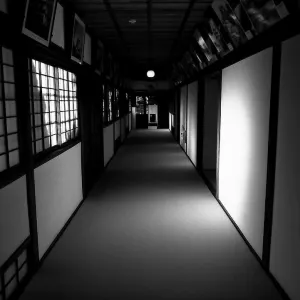 Corridor in Hiunkaku