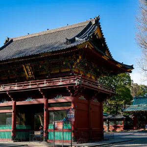根津神社の楼門