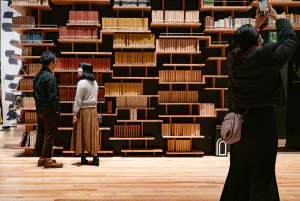 Bookshelf Theater in Kadokawa Culture Museum