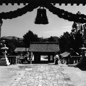 吉備津彦神社の境内