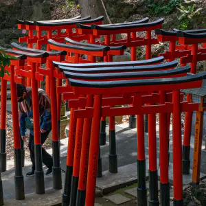 Takuzosu-Inari Shrine at Jigen-in