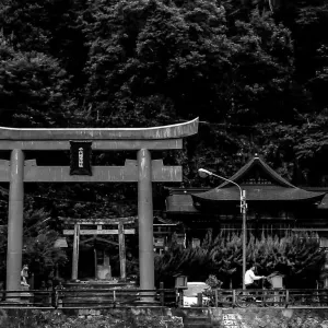 Torii of Sendai-inari Jinja Shrine