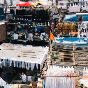 Dhobi Ghat in Mumbai