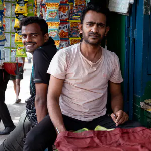 Man selling Paan