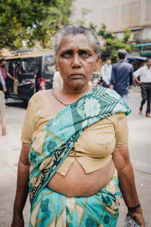 Woman in saree