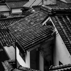 tiled roofs in Kurashiki