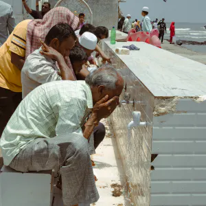 Haji Ali Dargah washing area