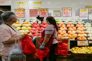 Fruit shop in Wan Chai