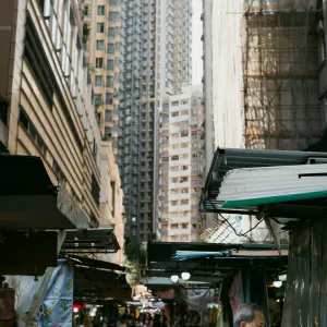 湾仔の路地