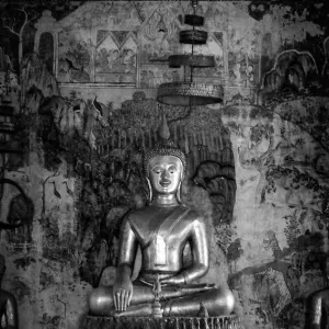Buddha statue in Wat Pa Huak