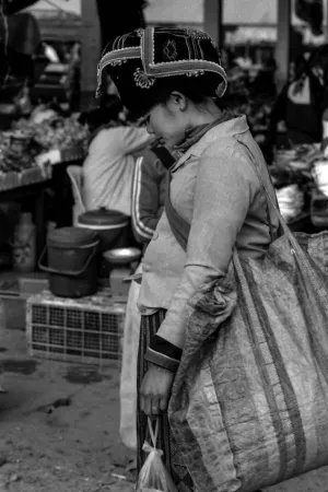 Hmong woman in Muang Sing